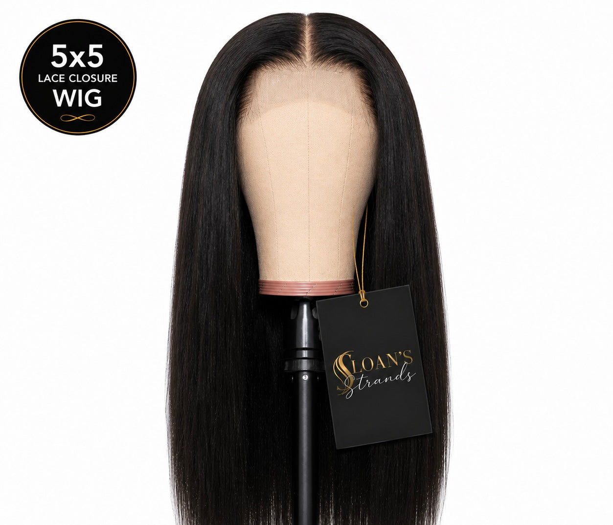 5X5 HD VIRGIN STRAIGHT WIG