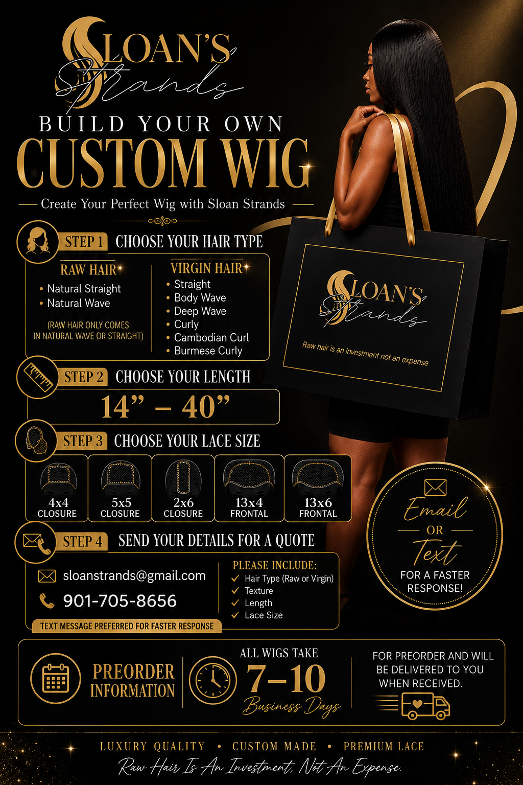 BUILD YOUR OWN WIG