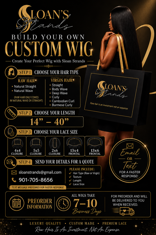 BUILD YOUR OWN WIG